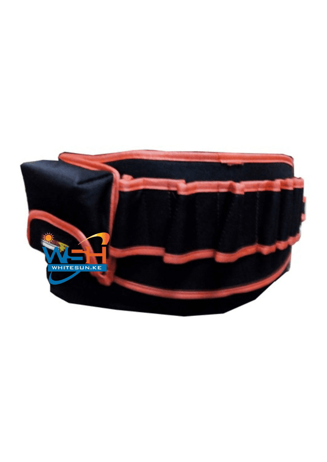tool-holders-black-red-stripe-waist-belt-type-9-socket-with-one-pocket