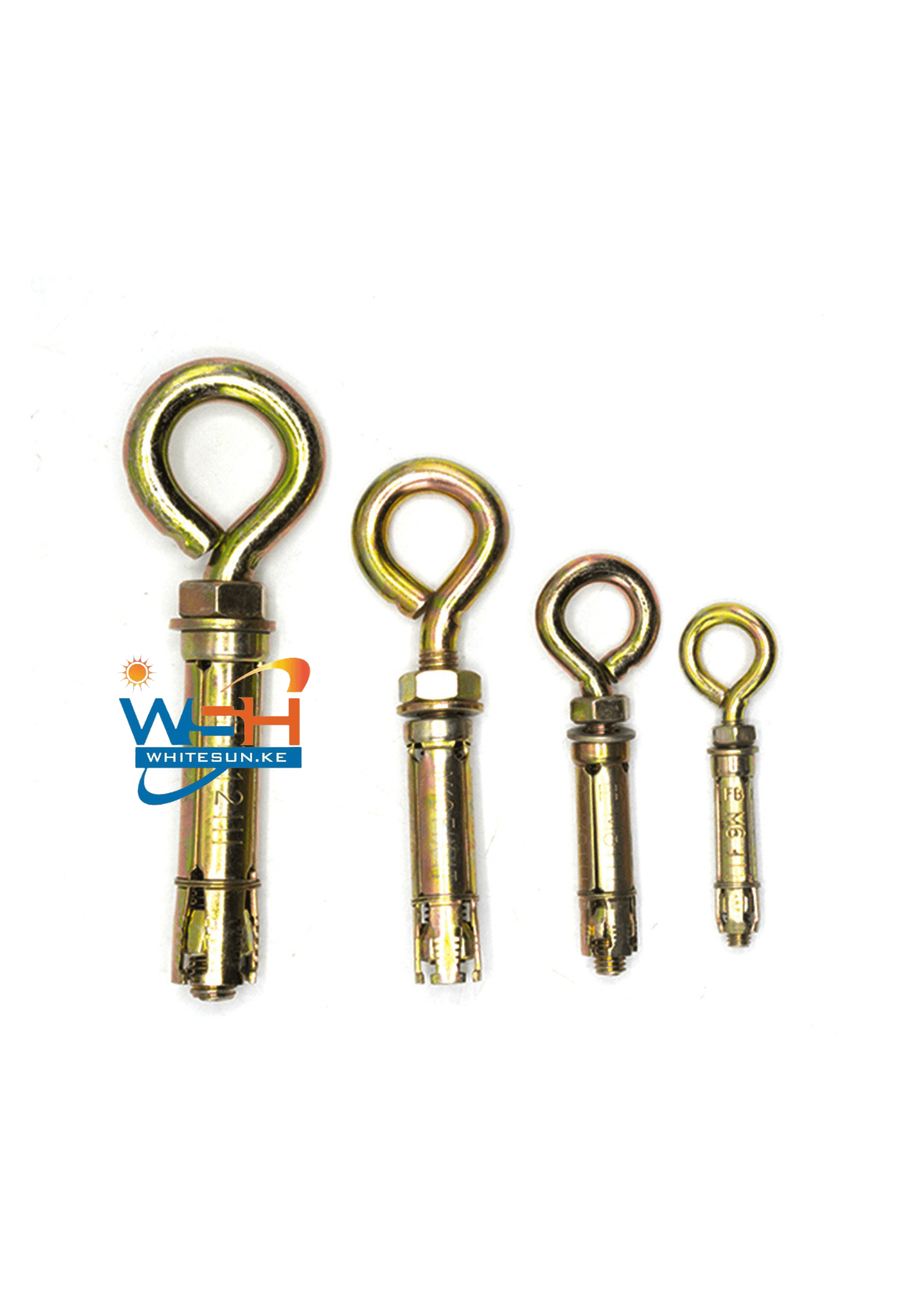 4 Part Fix Bolt Eye Type Anchor Fastener M10*70 Thumbnail 2