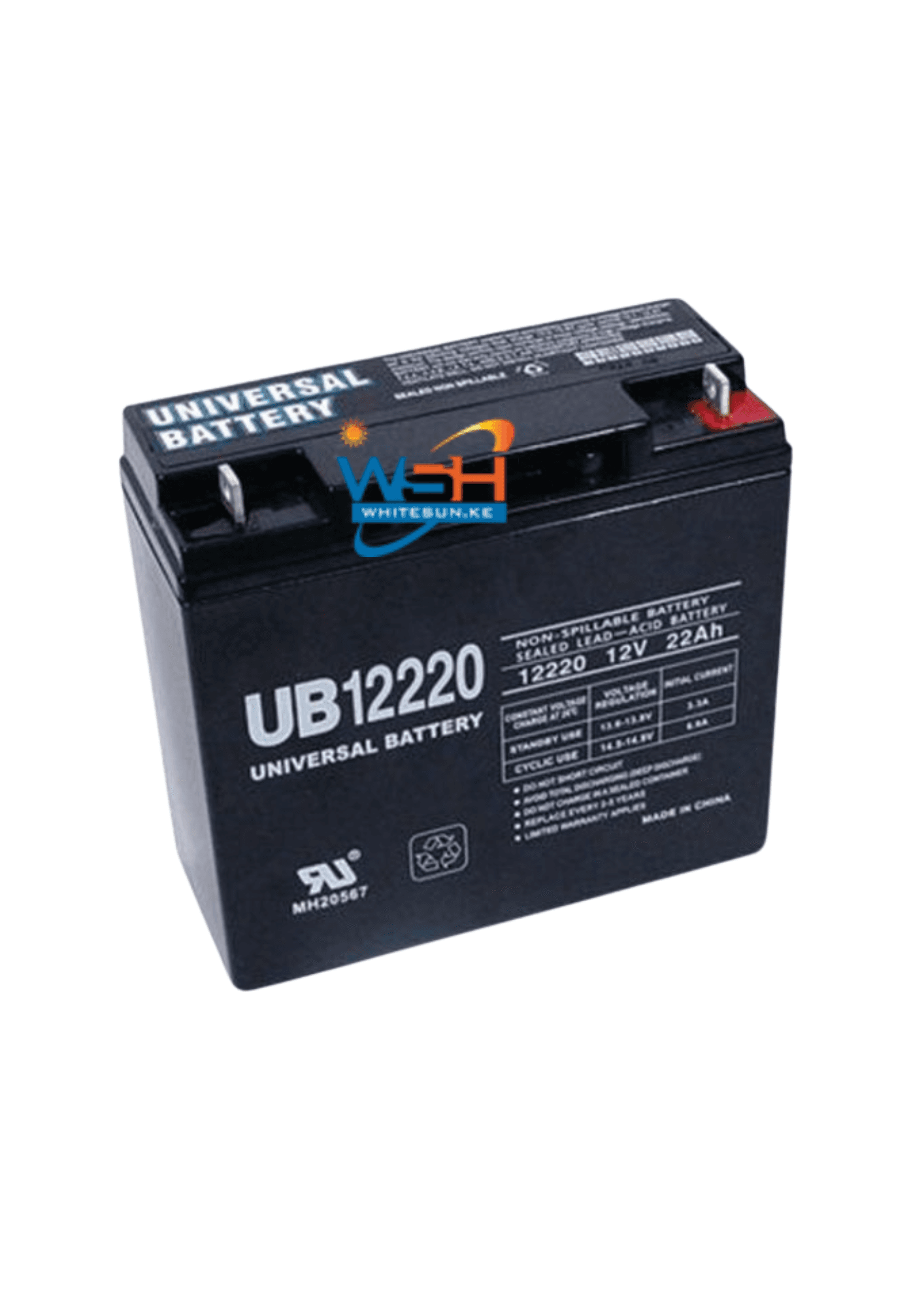 Battery Maintenance Free 12V-65Ah, Yuasa