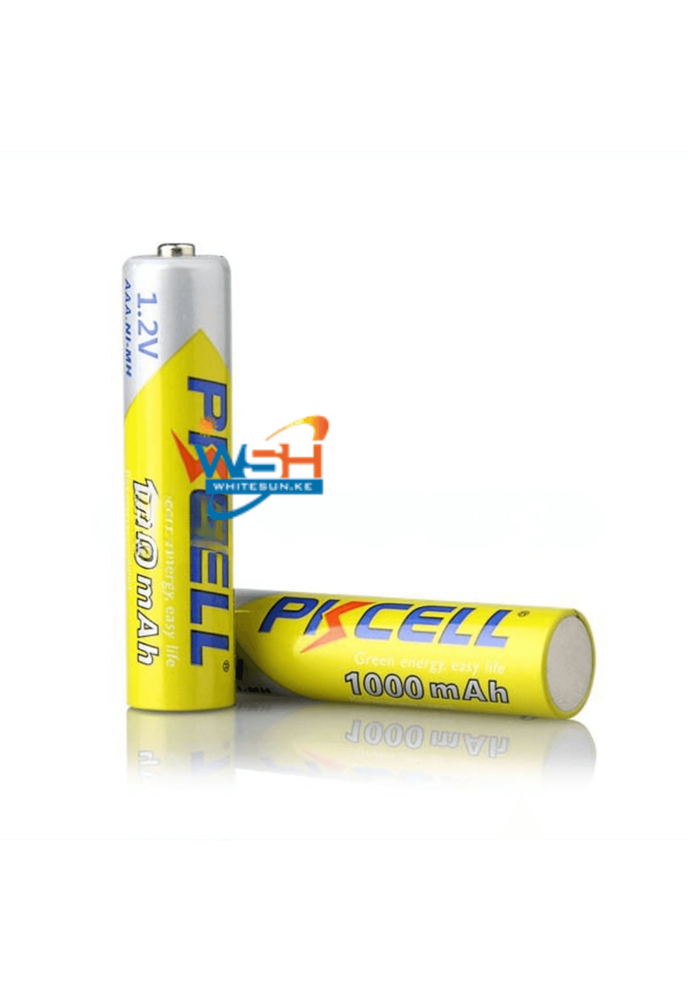 AAA Nimh Rechargable 1000Mah Battery Pack Of 2, PKCELL