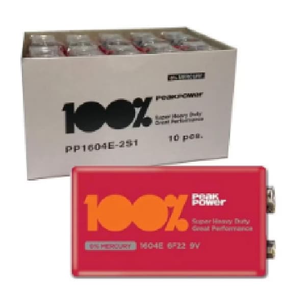 PP1604E-2S1 9V-1 HEAVY DUTY BATTERY PEAKPOWER