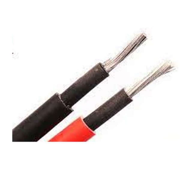 4mm2 DC Solar Cable Black, Per Meter