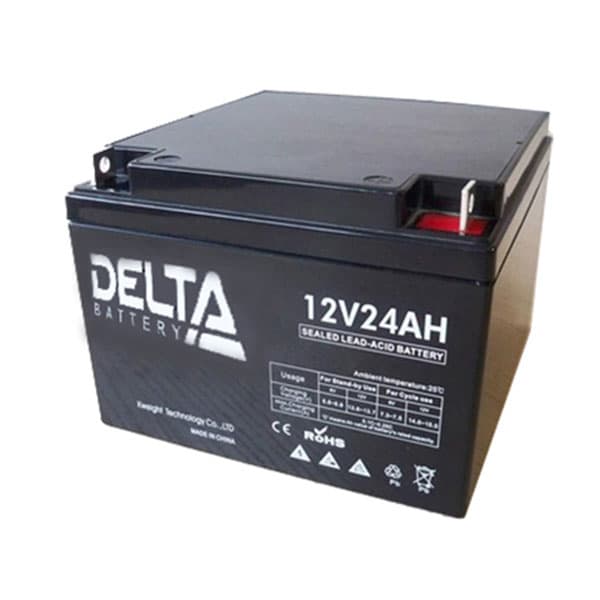 Sealed Maintenance Free Battery 12V-26Ah 166X175X125Mm Delta