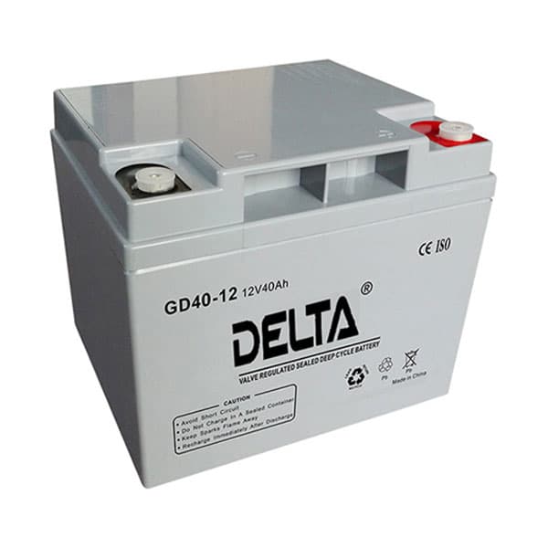 Sealed Maintenance Free Battery 12V-40Ah 198X166X175Mm Delta