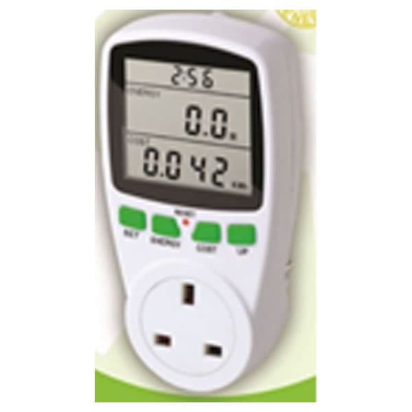 Plug In Power Meter, Electricity Monitoring Meter Thumbnail 2