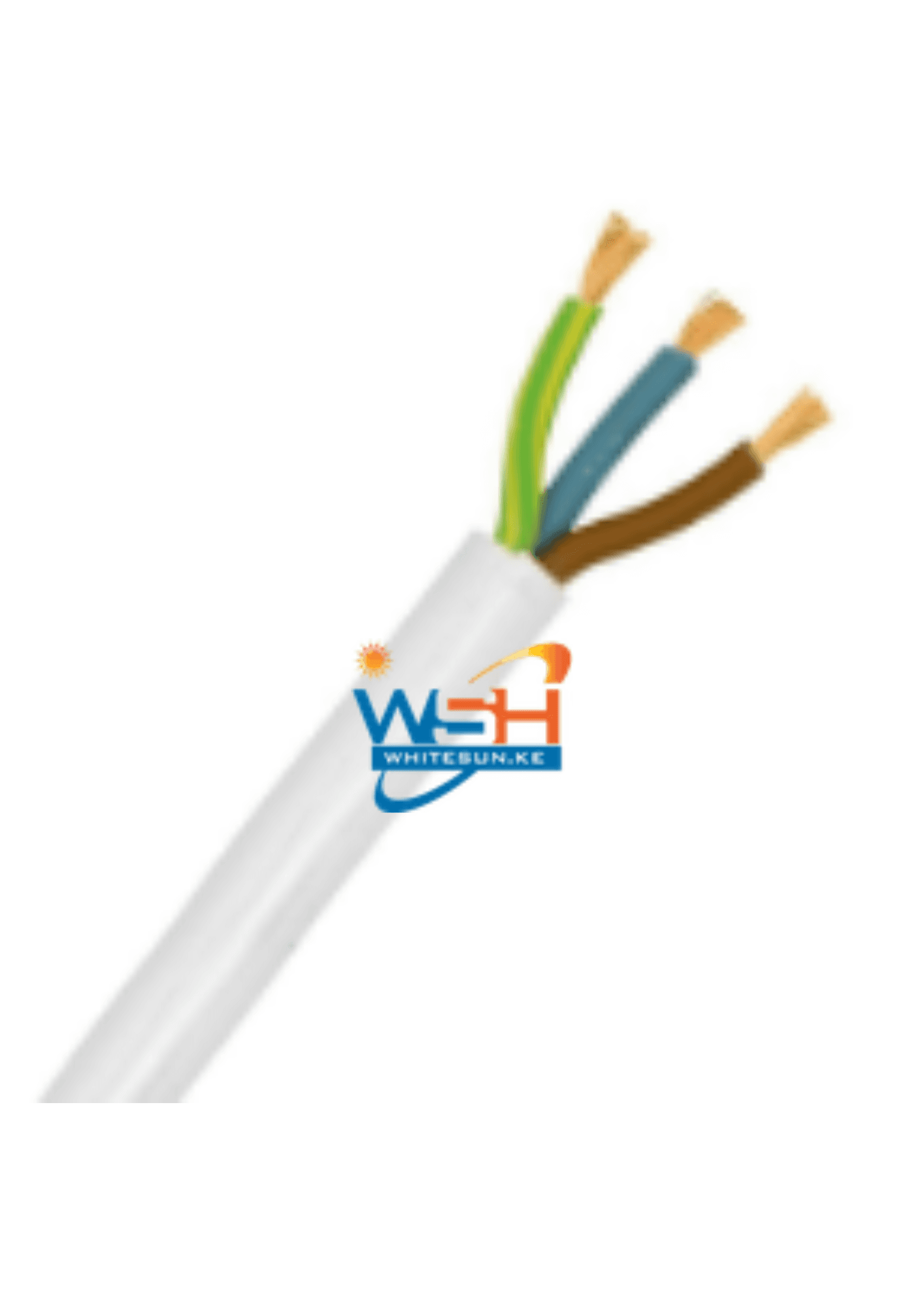 4.0 Mm (White) 100M 3 Core Flex W306