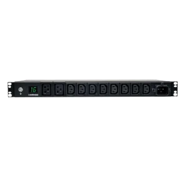 7.4kW Single-Phase Metered PDU, 230V Outlets (8 C19 and 40 C13), IEC-309 32A Blue