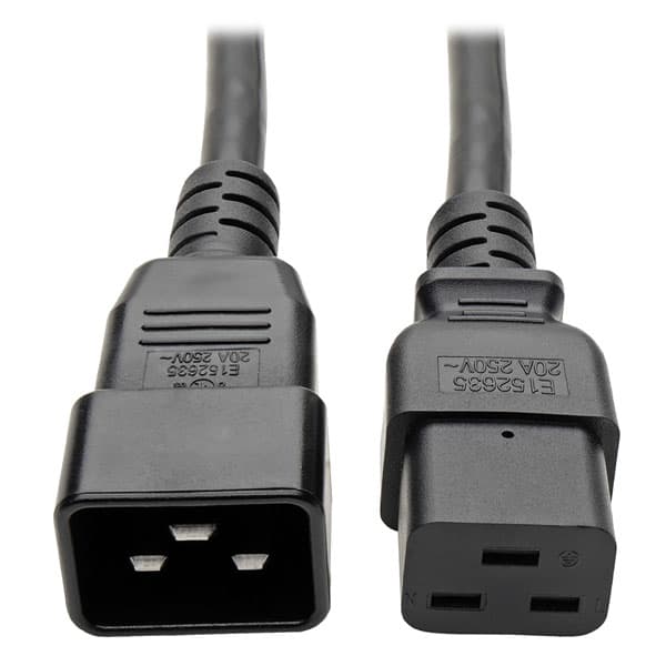 Power Cable Heavy Duty 12Awg (Iec-320-C19 To Iec-320-C20) 6Ft Tripp-Lite