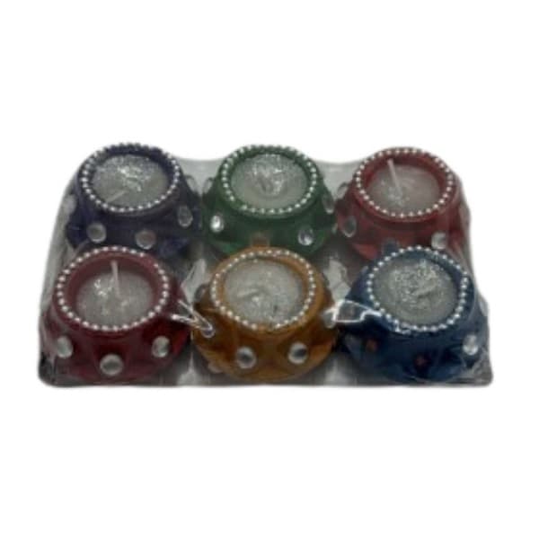 Matka Shape Clay Diya 6pcs/Pkt Thumbnail 2