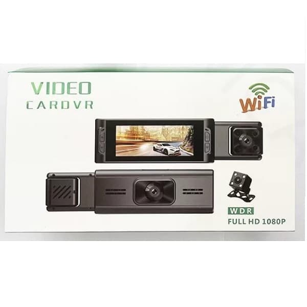 Triple Lens Wi-Fi Dashcam Thumbnail 2