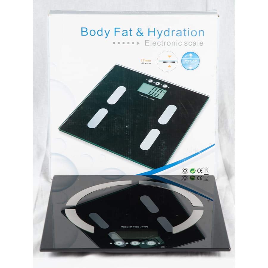 Body Fat & Hydration Electronic Scale Ultra Slim 180Kg+-10G Thumbnail 2