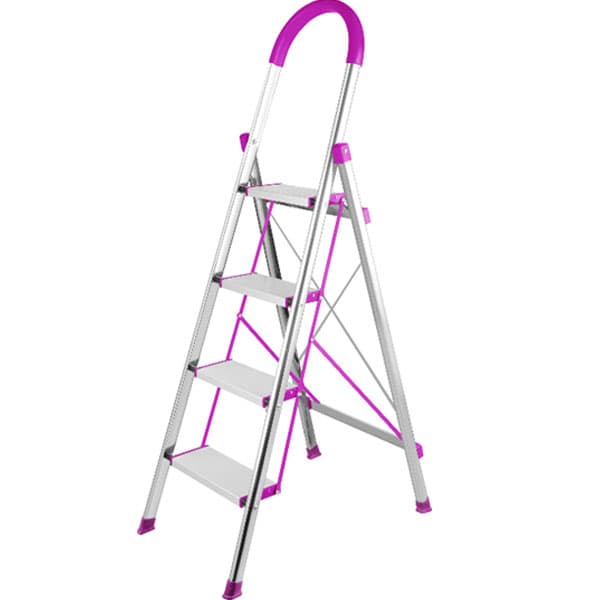 4 Step Stainless Steel Ladder – RL202-4SS Thumbnail 2