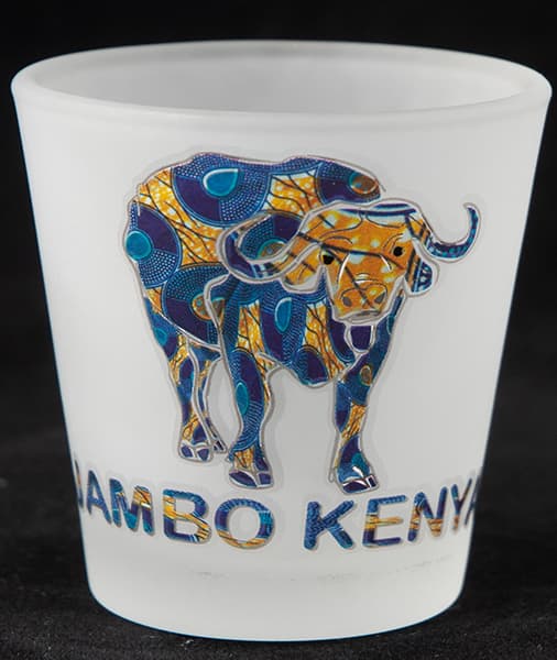 frosted-shot-glass-buffalo-print-jambo-kenya