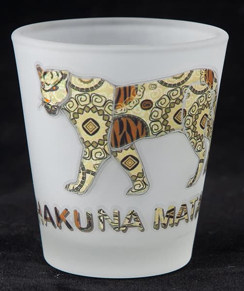 frosted-shot-glass-leopard-print-hakuna-matata
