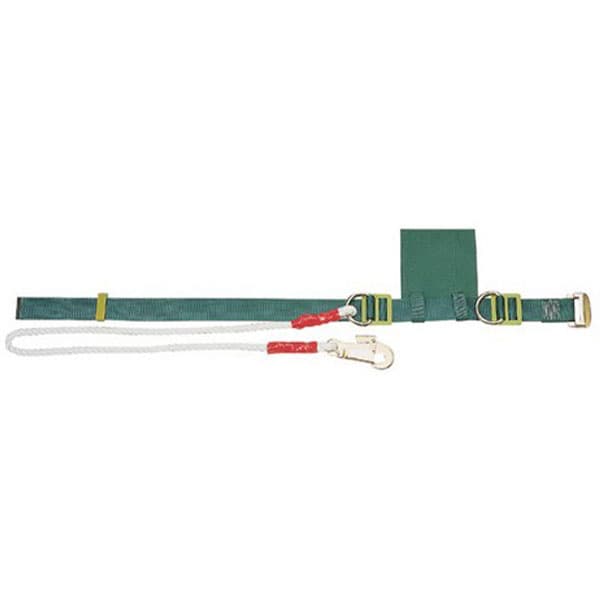 safety-belt-with-2-inch-d-ring-yellow-nylon-belt-1-5m-rope-metal-lock-type-carabiner-and-tool-carrying-bag