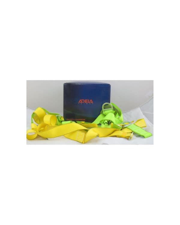 safety-harness-parachute-type-fluorescent-green-and-yellow-belt