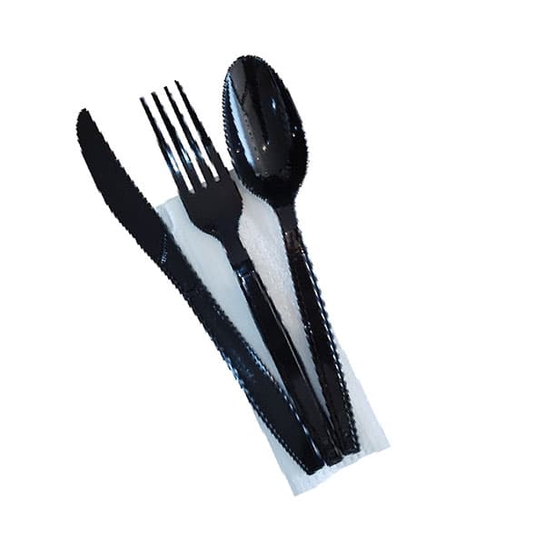 st-md-black-cutlery-set-spoonforkknifenapkin-19-2-cm-pack-of-100-set