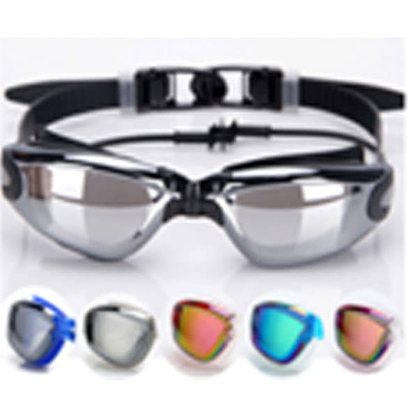 adult-anti-fog-swim-goggles-mirror-coating-silicon-strap-with-ear-plugs