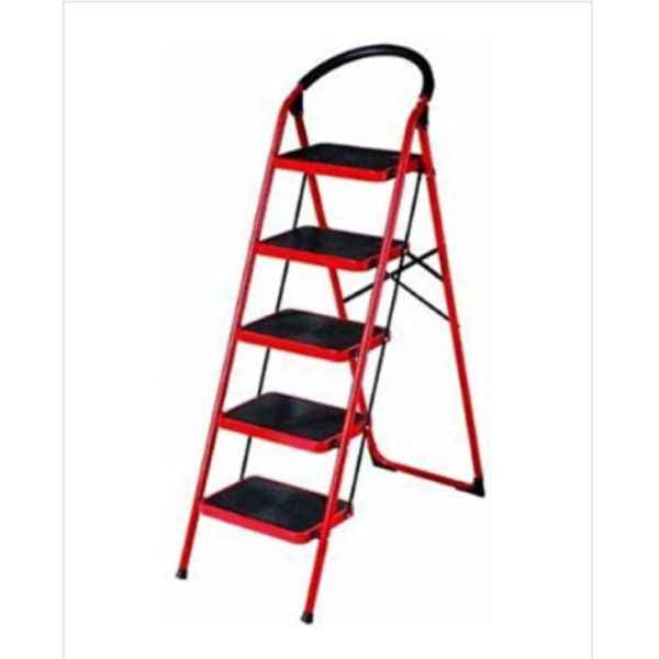 Steel Ladder With Hand Rail Support At Top, 5 Step – DLS205-A