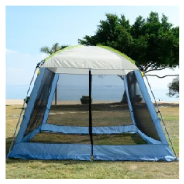 Luxury Mesh Tent With Side Cover — Spacious Outdoor Protection Tent