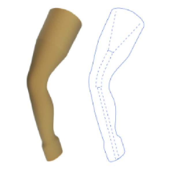 foam-cover-pre-shaped-right-40-ottobock-anatomical-prosthetic-foam