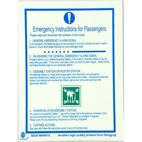 Warning Sign, Follow Instructions 200X150Mm