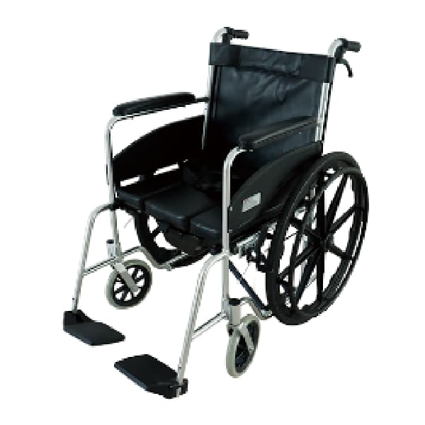 economic-folding-manual-wheelchair-with-breathable-seat