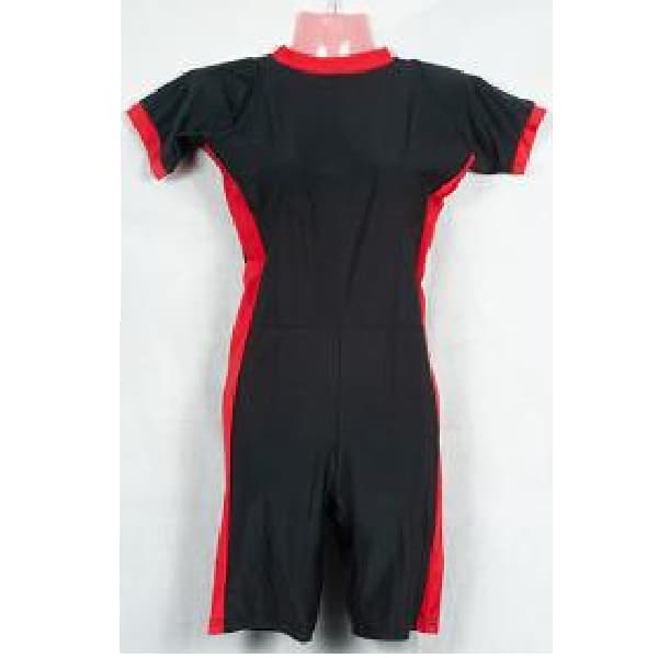 lycra-swim-costume-full-body-upto-knee-black-red-black-blue-size-32