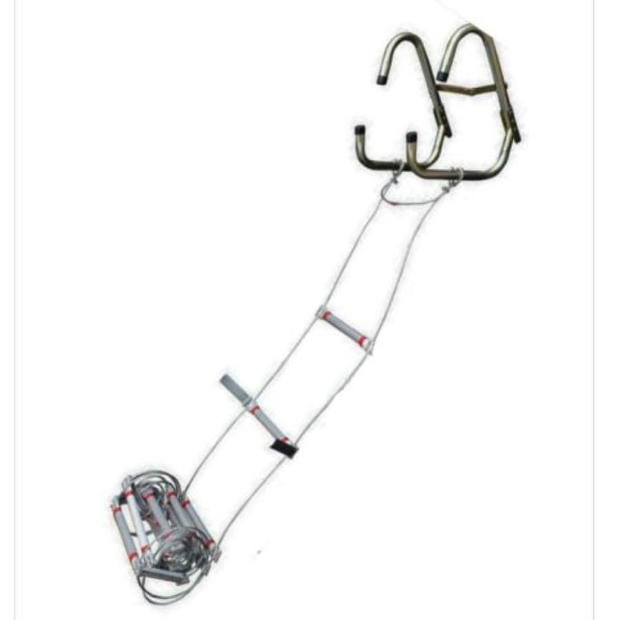 Fire Escape Steel Ladder With Hook 30 M = 98 Feet – FIRELADDER-30M-STEEL