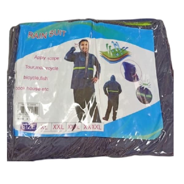 Rain Suit, Trouser & Jacket With Hood Thumbnail 2