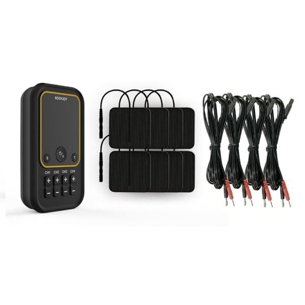 TENS-EMS Electrostimulation Unit 4-Channel R-C101C – Full-Body Pain Relief & Muscle Toning Thumbnail 2