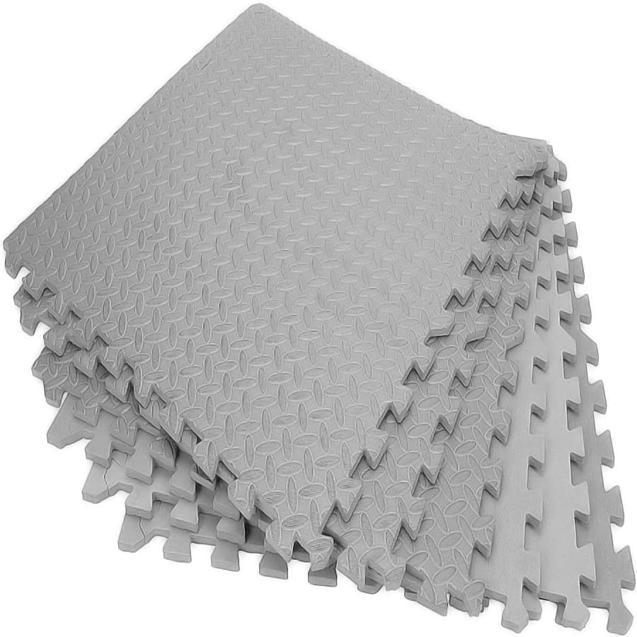 Anti-Fatigue Foam Floor, 46inchX93inch – Impact Absorbing, Cut-to-Fit, Water-Resistant
