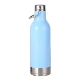 500ml-aluminum-water-bottle-with-carabiner-blue-silver-top-bottom
