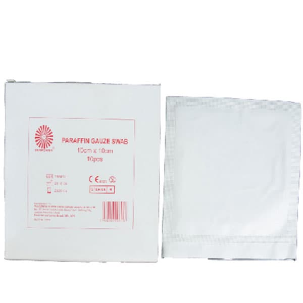 sterile-paraffin-gauze-10x10cm-pack-of-10-single-piece-packing