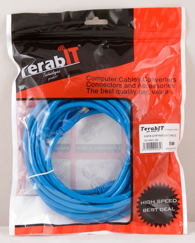 patch-cable-cat6-5m-terabit-blue