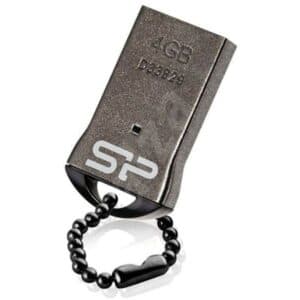 usb-2-0-flash-drive-touch-waterproof-with-chain-4gb-silicon-power-black