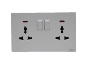 windsor-ll-range-brushed-white-13a-2-gang-universal-socket-with-neon-indicator-l408mw