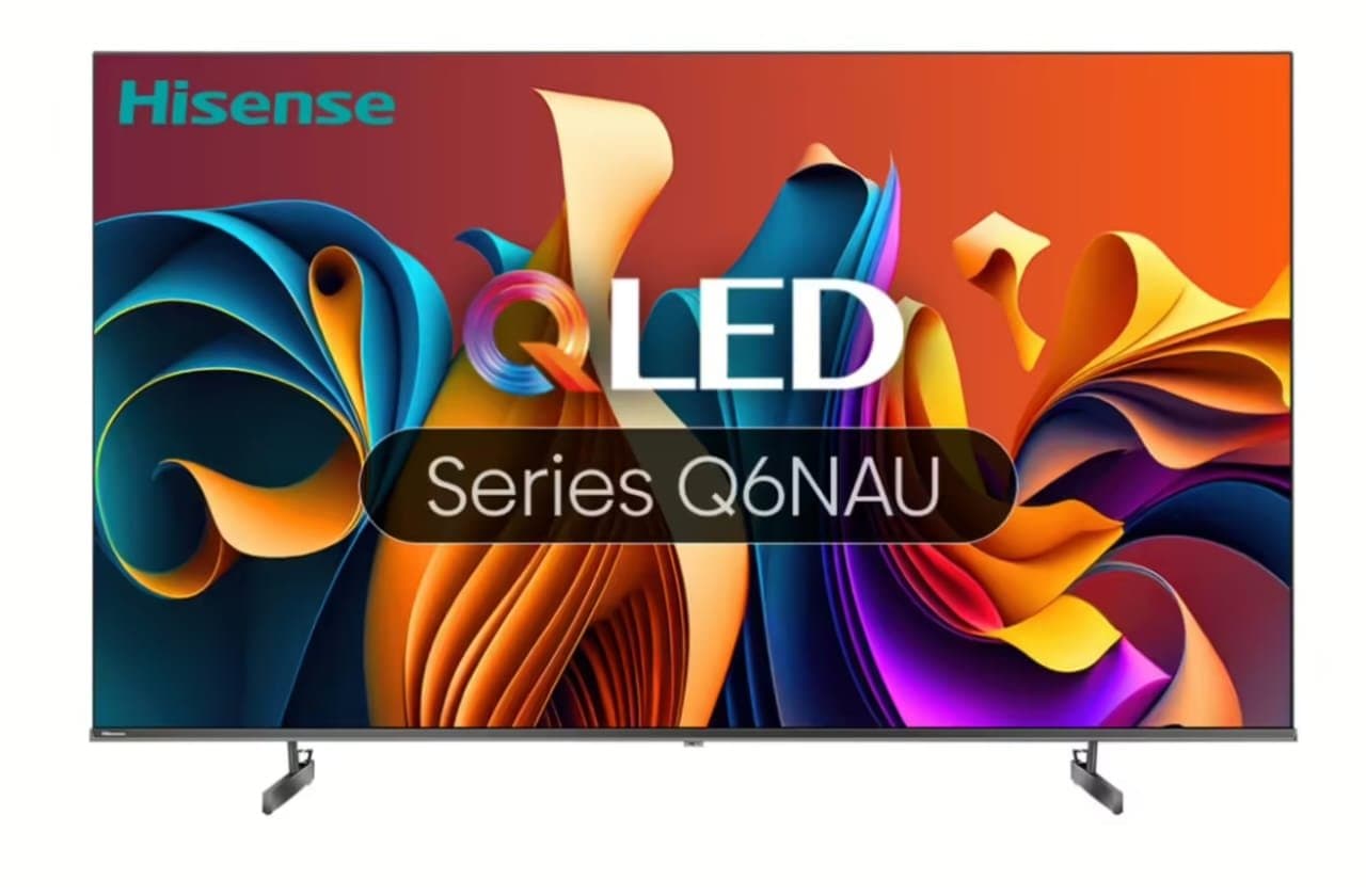 Hisense 55 Inch Q6N 4K UHD Smart QLED TV