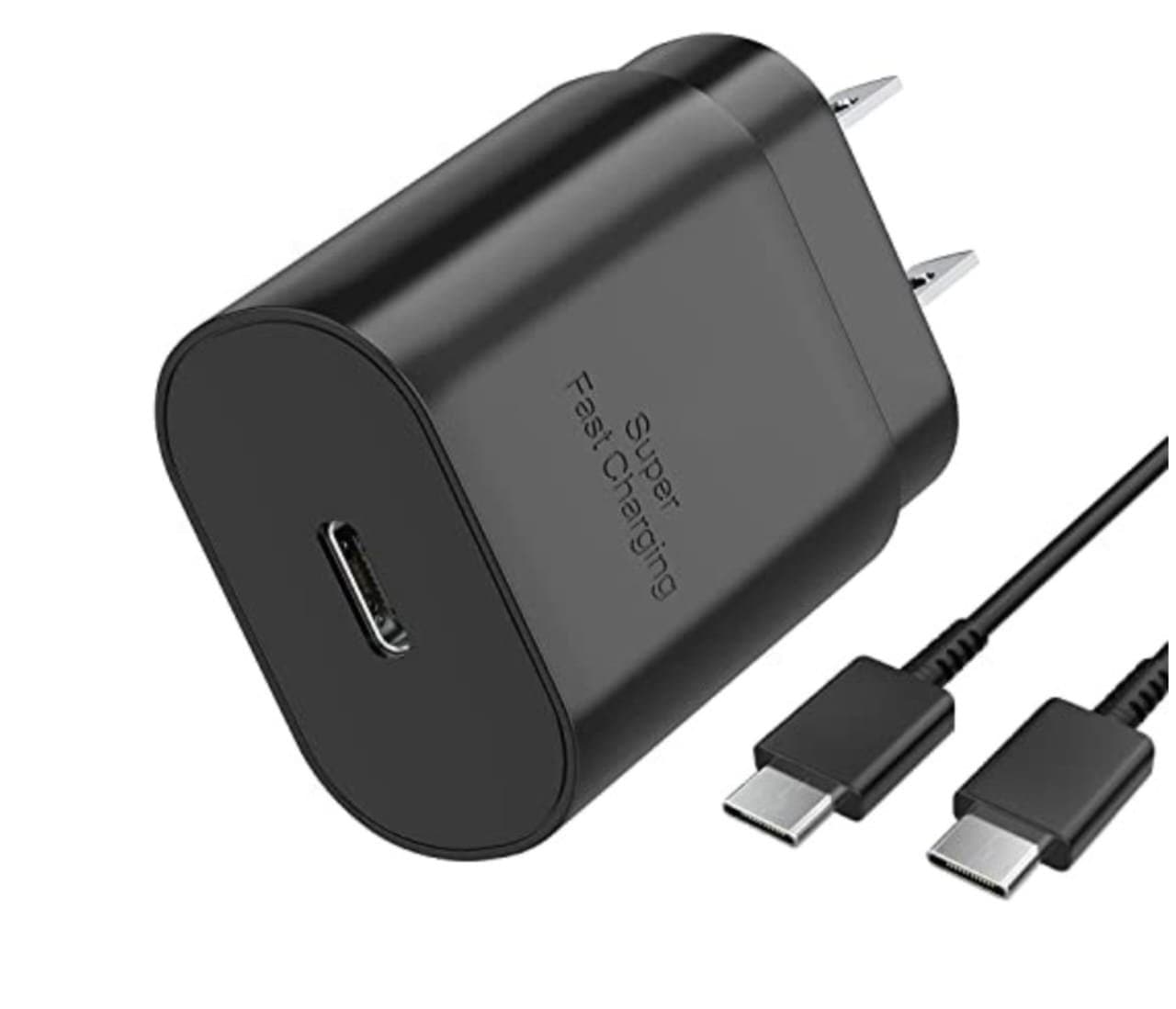 Samsung Travel Adapter 25W 2 Pin with USB Type-C to Type-C Cable