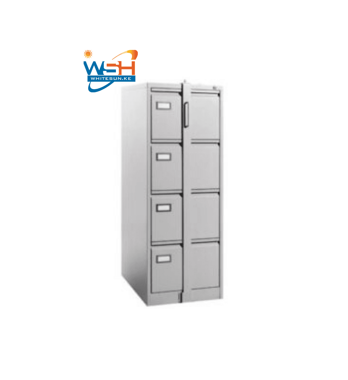 Steel Bar Secured Filing Cabinet – 4 Drawers