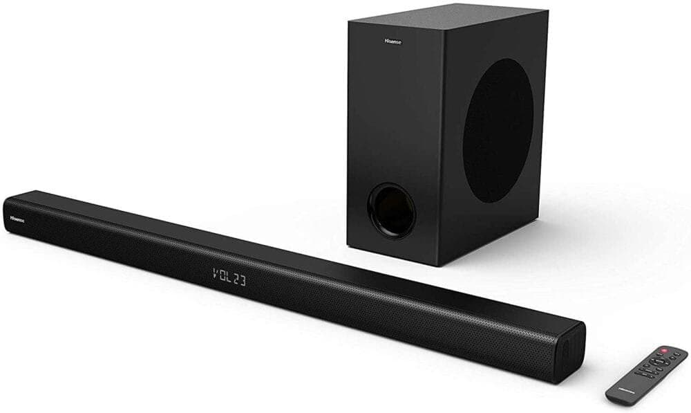 Hisense Soundbar WOOFER 200W 2.1CH HS218 WARRANTY 2YRS + 3 MONTHS