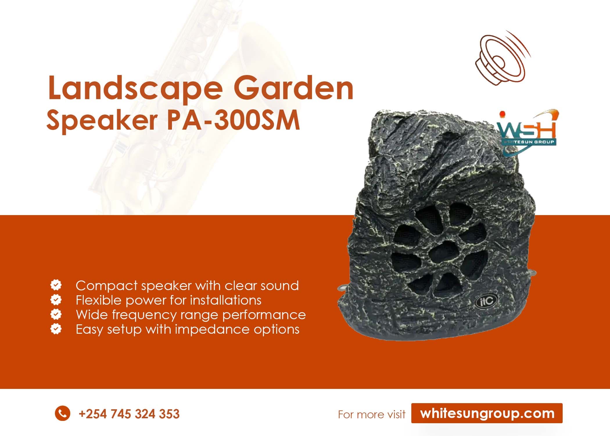 PA-300SN Landscape Garden Speaker Thumbnail 2
