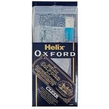 Helix Oxford Mathematical Set (Clear Plastic) Thumbnail 2