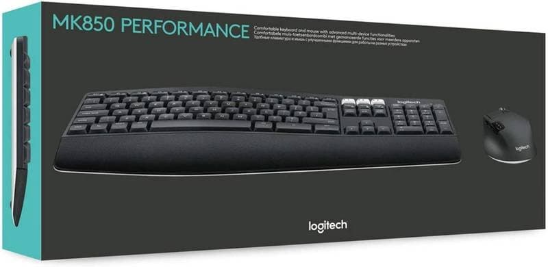 Logitech Performance Wireless Keyboard and Mouse MK850 Thumbnail 4