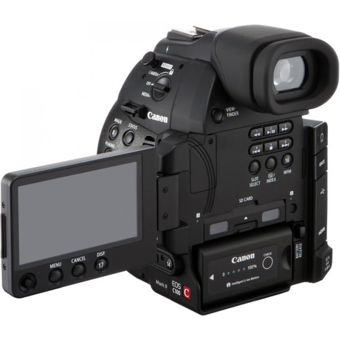 Canon EOS C100 Mark II Cinema EOS Camera with Dual Pixel CMOS AF (Body Only) Thumbnail 4