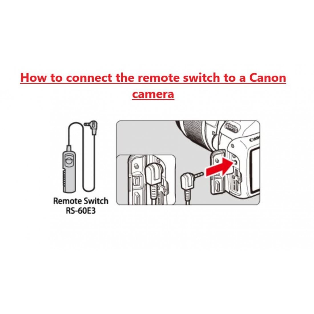 Canon RS-60E3 Remote Shutter Switch Thumbnail 2
