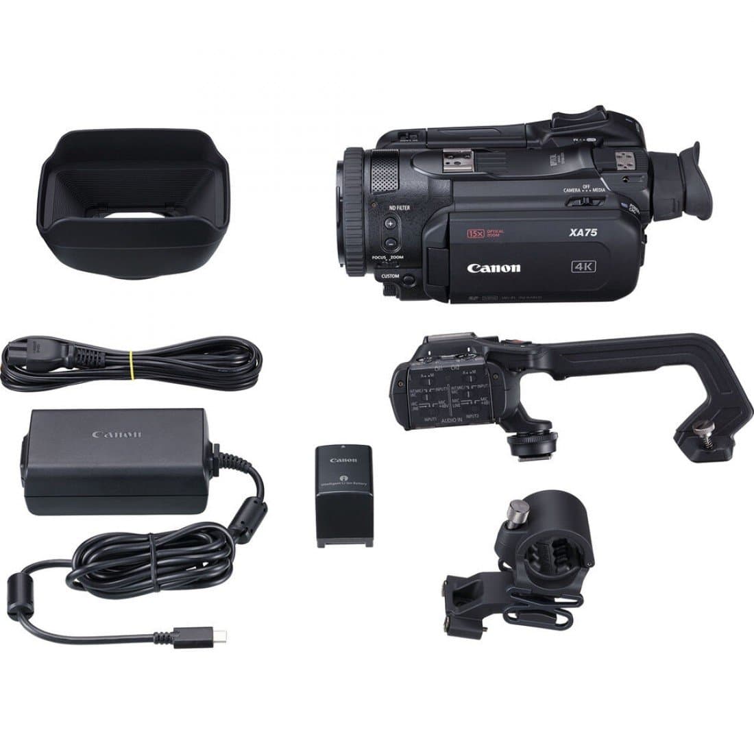 Canon XA75 UHD 4K30 Camcorder with Dual-Pixel Autofocus Thumbnail 5