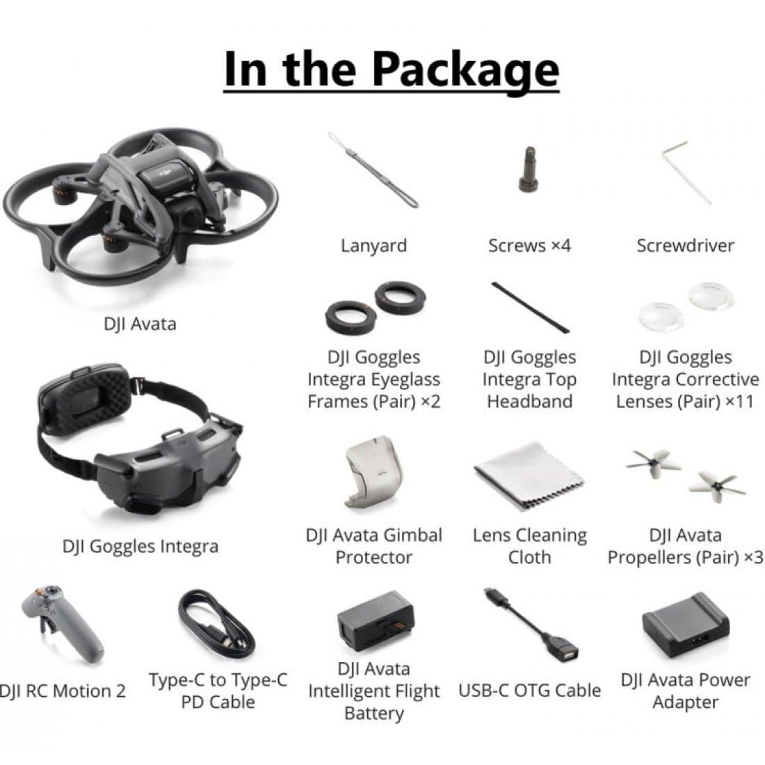 DJI Avata Explorer Combo FPV Drone with Goggles Integra Thumbnail 7