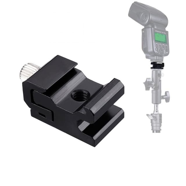 camera-metal-cold-shoe-flash-stand-adapter