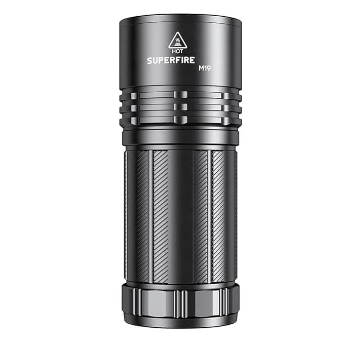 SuperFire Flashlight Rechargeable Super Bright,6000 Lumen Flashlight,LED Lights with Zoomable & 5 Modes,Powerful Handheld Flash Lights for Emergencies, Camping,Outdoor, Water Resistant Thumbnail 2